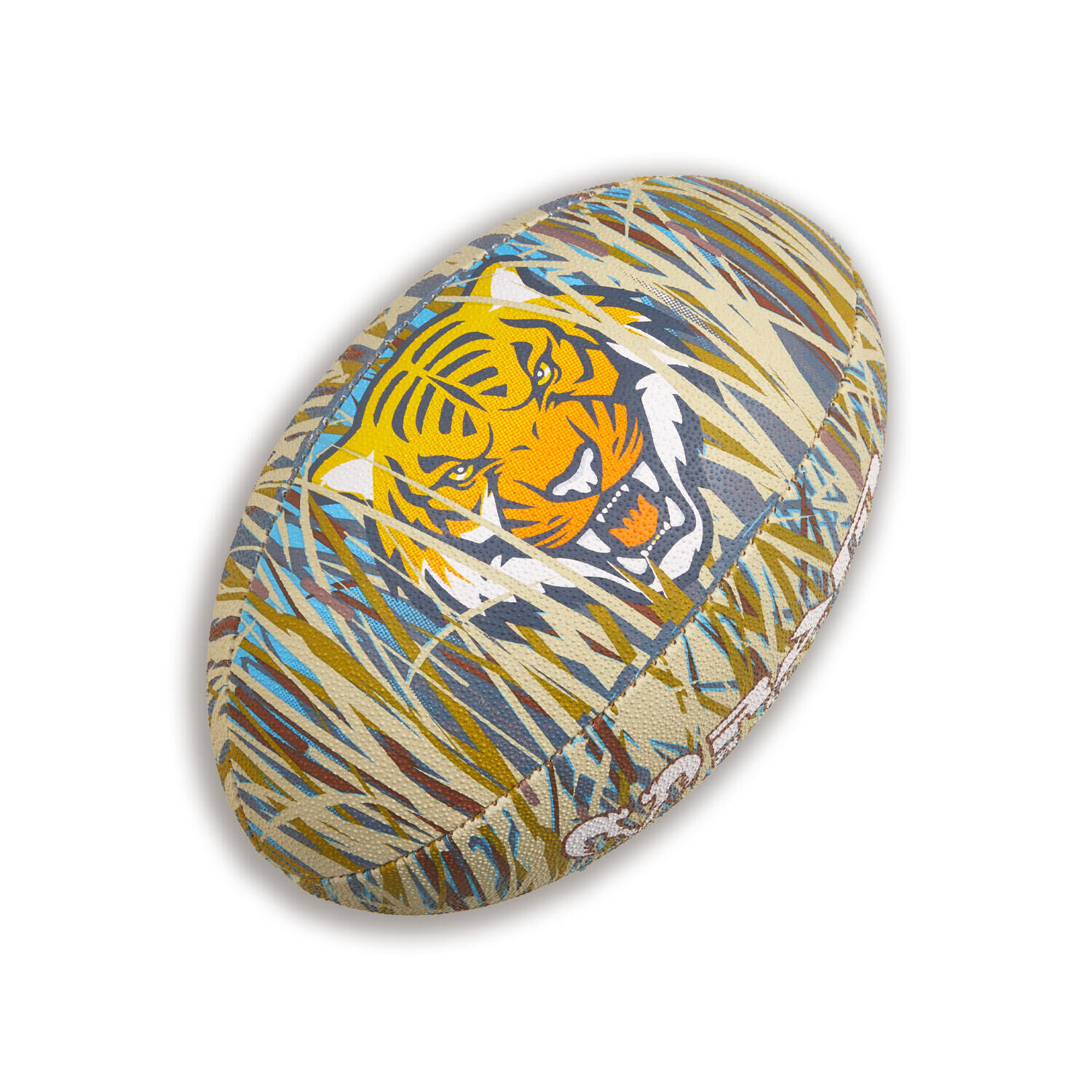 RAM RUGBY Ram Rugby Ball - Squad - Trainer - (Size 4) - Tiger