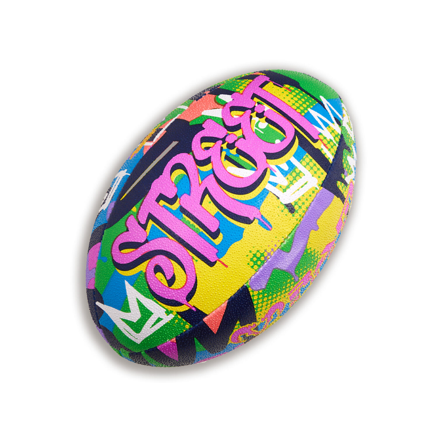 Ram Rugby Ball - Squad - Trainer - (Size 5) - Graffiti - Street 1/2