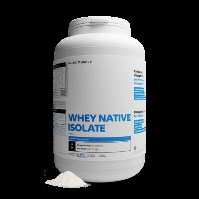 Wei - whey native isolate met laag lactosegehalte (1,5 kg) - chocolade