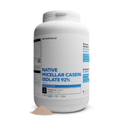 Caséines | Native Micellar Casein Isolate 92% (1kg) | Vanille