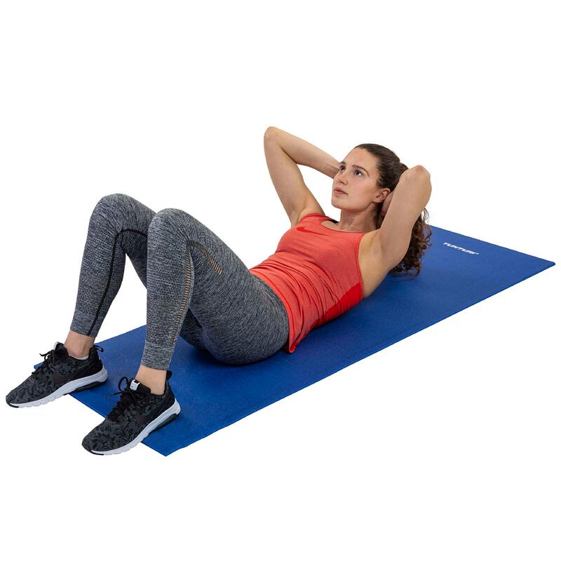 XPE Fitnessmat - Sportmat - 160x60x0,7cm - Blauw