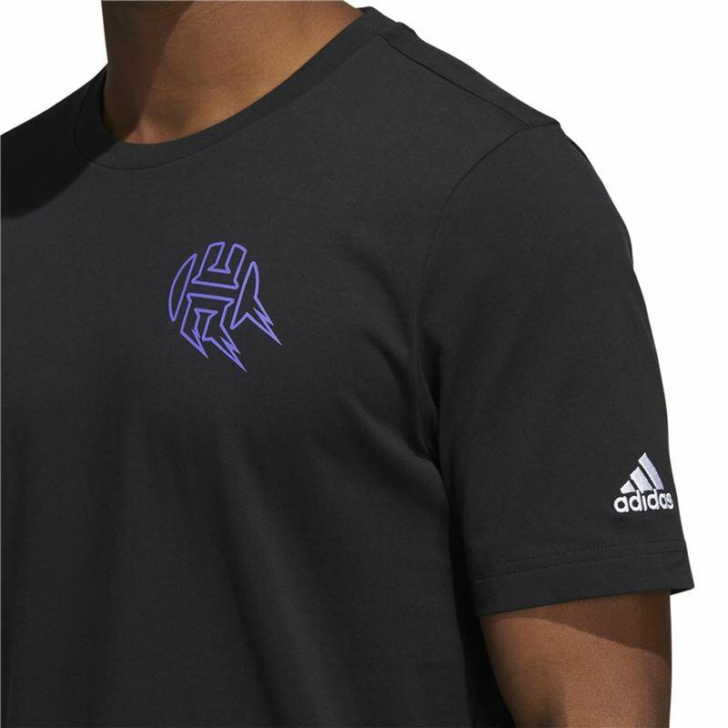 Camiseta de Manga Corta Hombre Adidas Avatar James Harden Graphic Negro