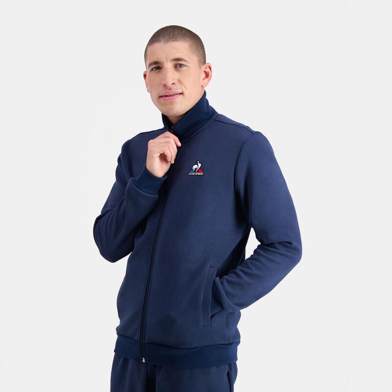 Sudaderas Hombre Le Coq Sportif Ess Fz Sweat N Azul