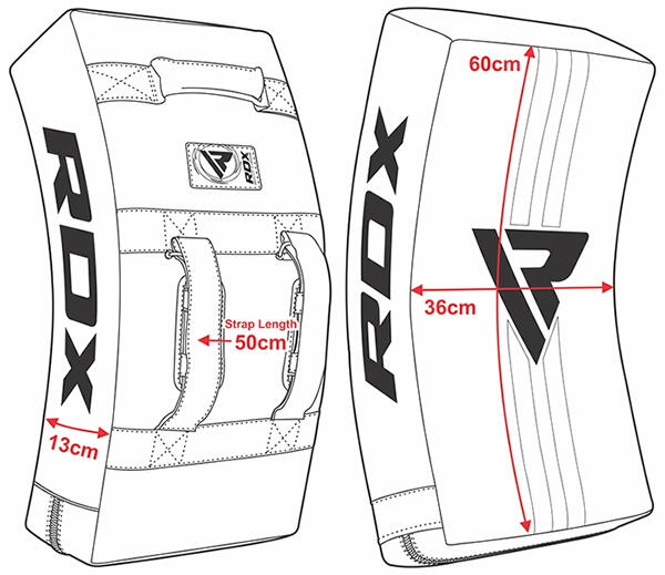 Arm Pad Gel Kick Shield Heavy 5/5