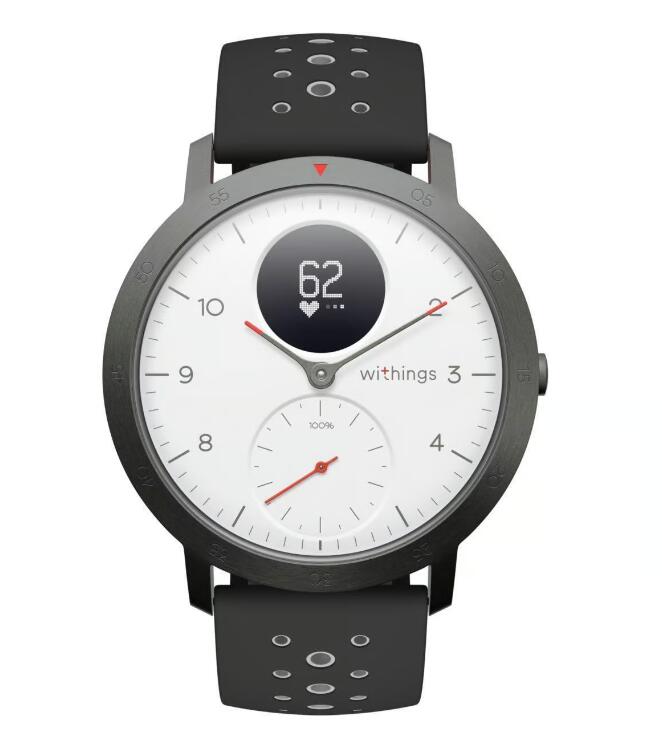 WITHINGS Reconditionné WITHINGS Steel HR Sport - Montre connectée activité 40mm Blanc