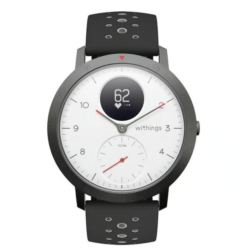 Montre connectée Withings ScanWatch Light 37 mm Blanc et Or
