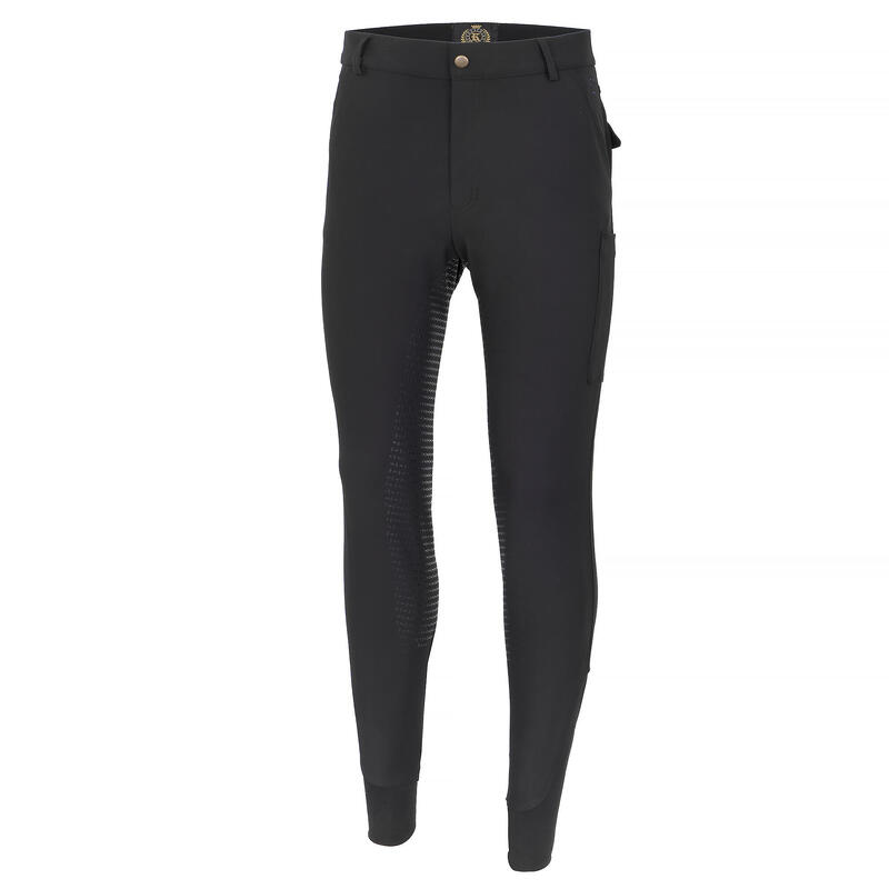 Bryczesy do jazdy konnej męskie King Equestrian Rochdale 23AW z pełnym