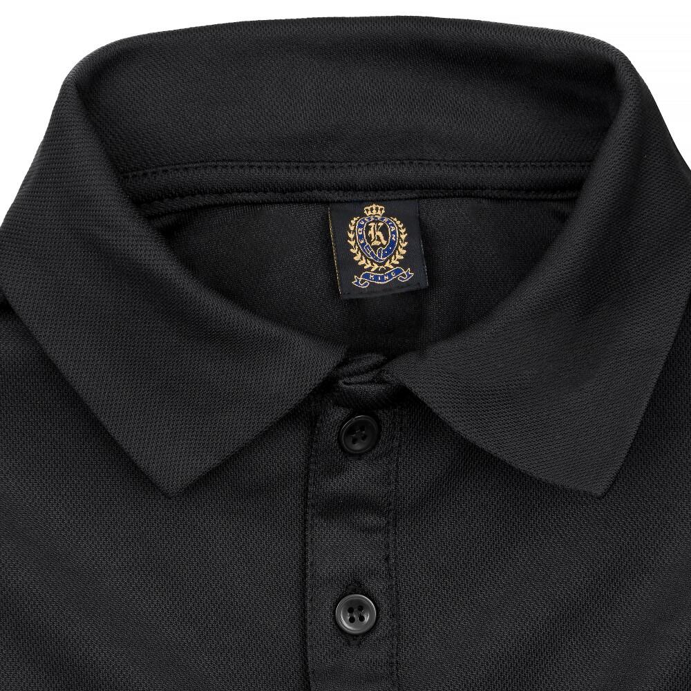 King Equestrian Edwin 23AW herenpolo met korte mouwen 3/4