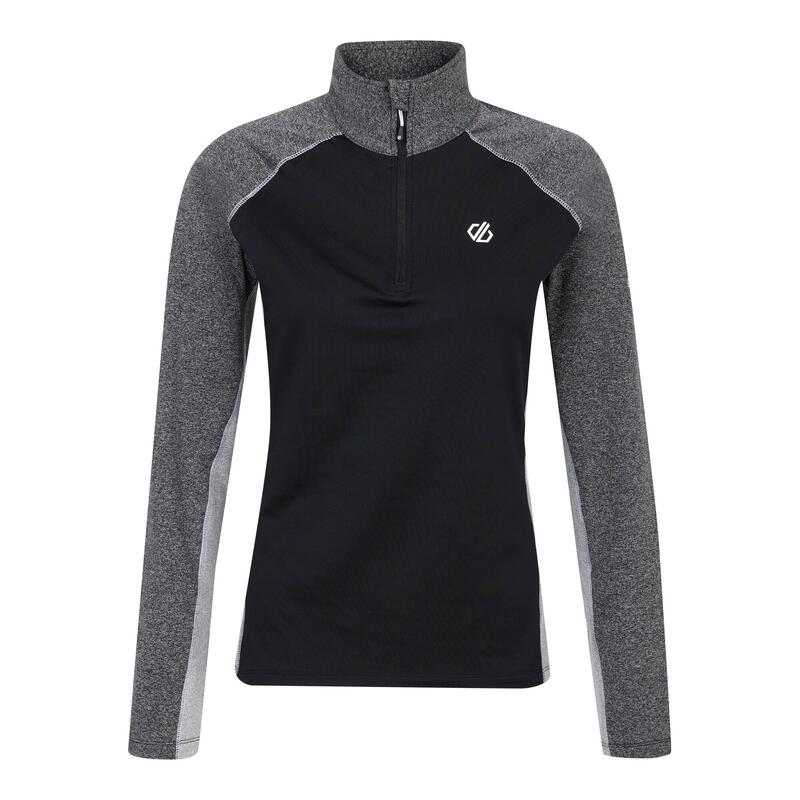 Dames Involved II Core Stretch Lichtgewicht Midlayer (Zwart/Grijze Marl)