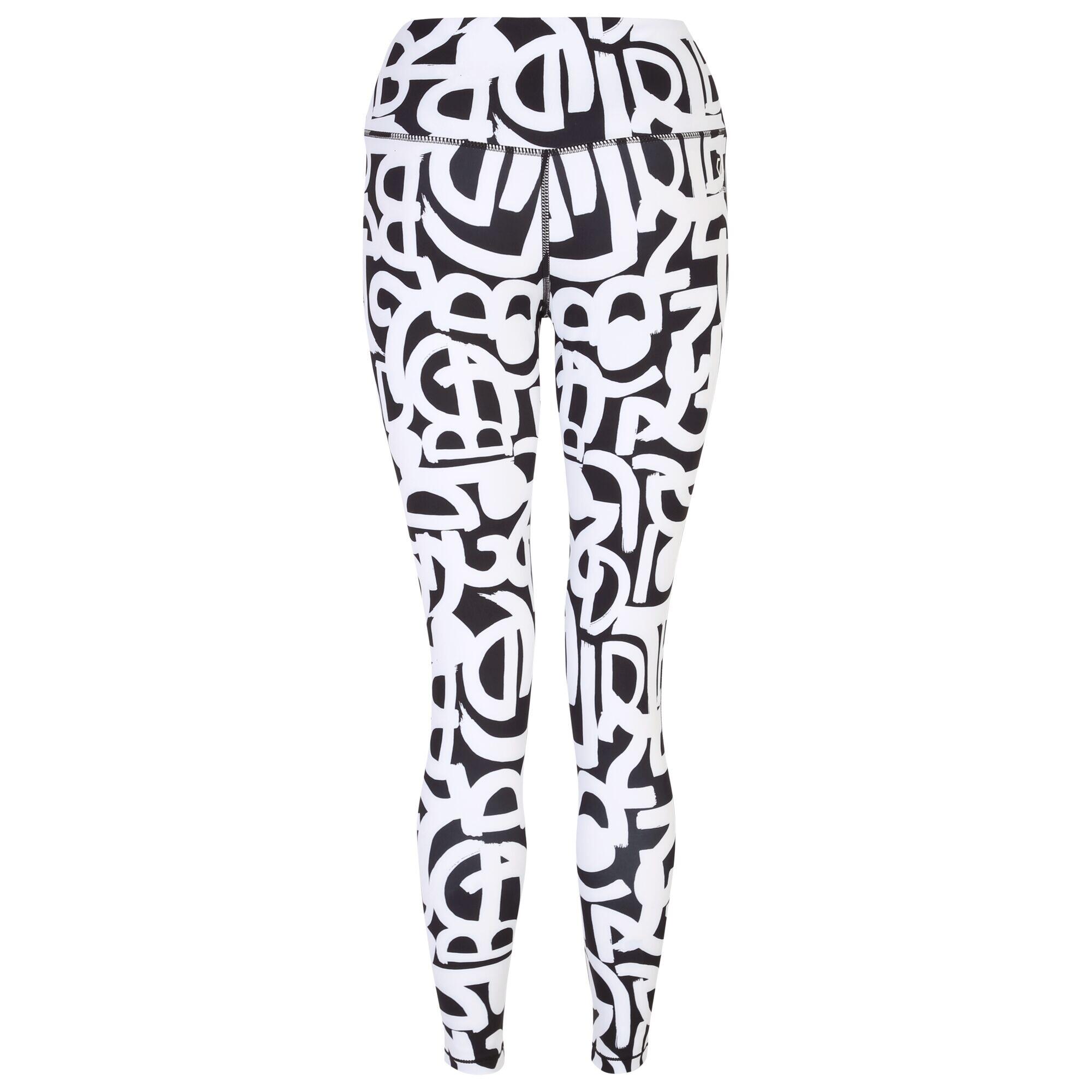 Women's INFLUENTIAL Legging (Black / White)