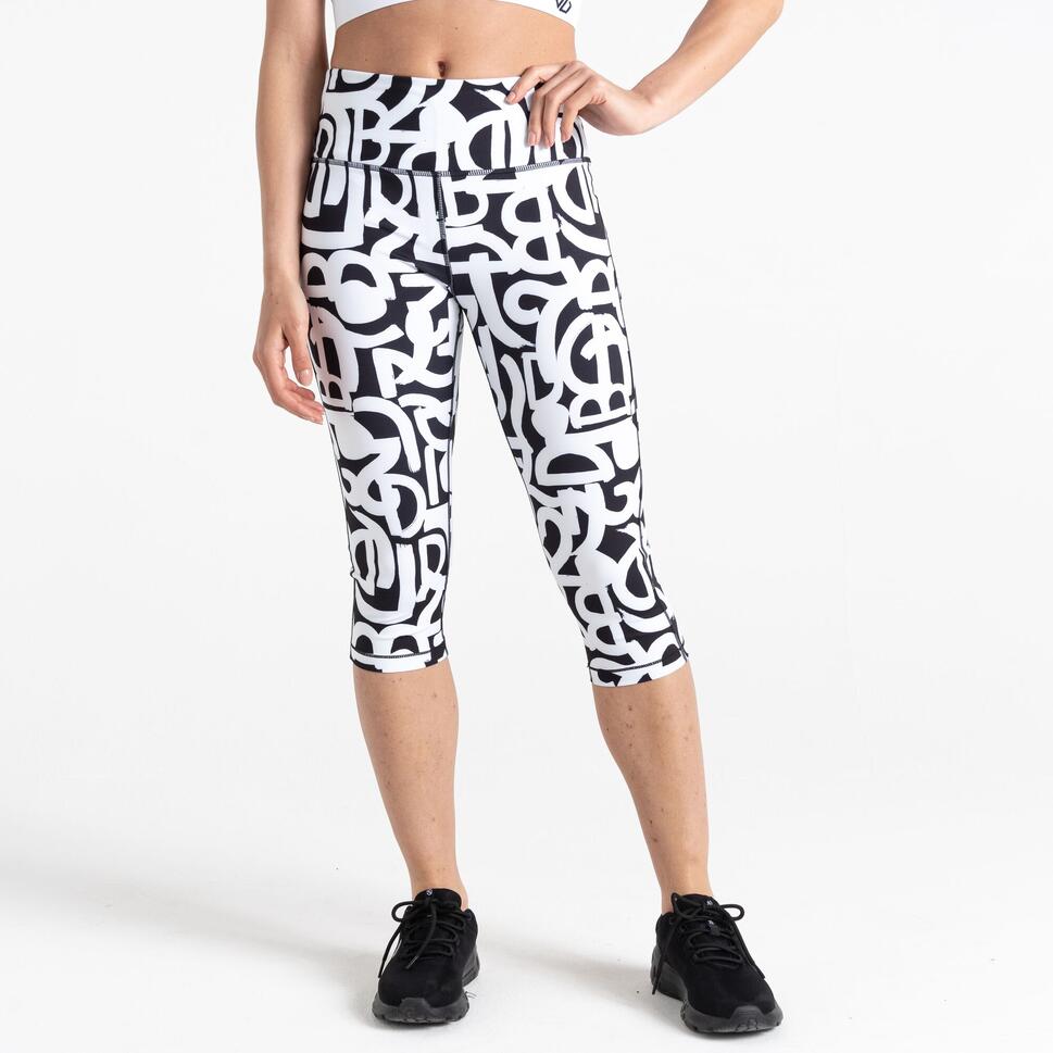 Damskie legginsy sportowe 3/4 Influential