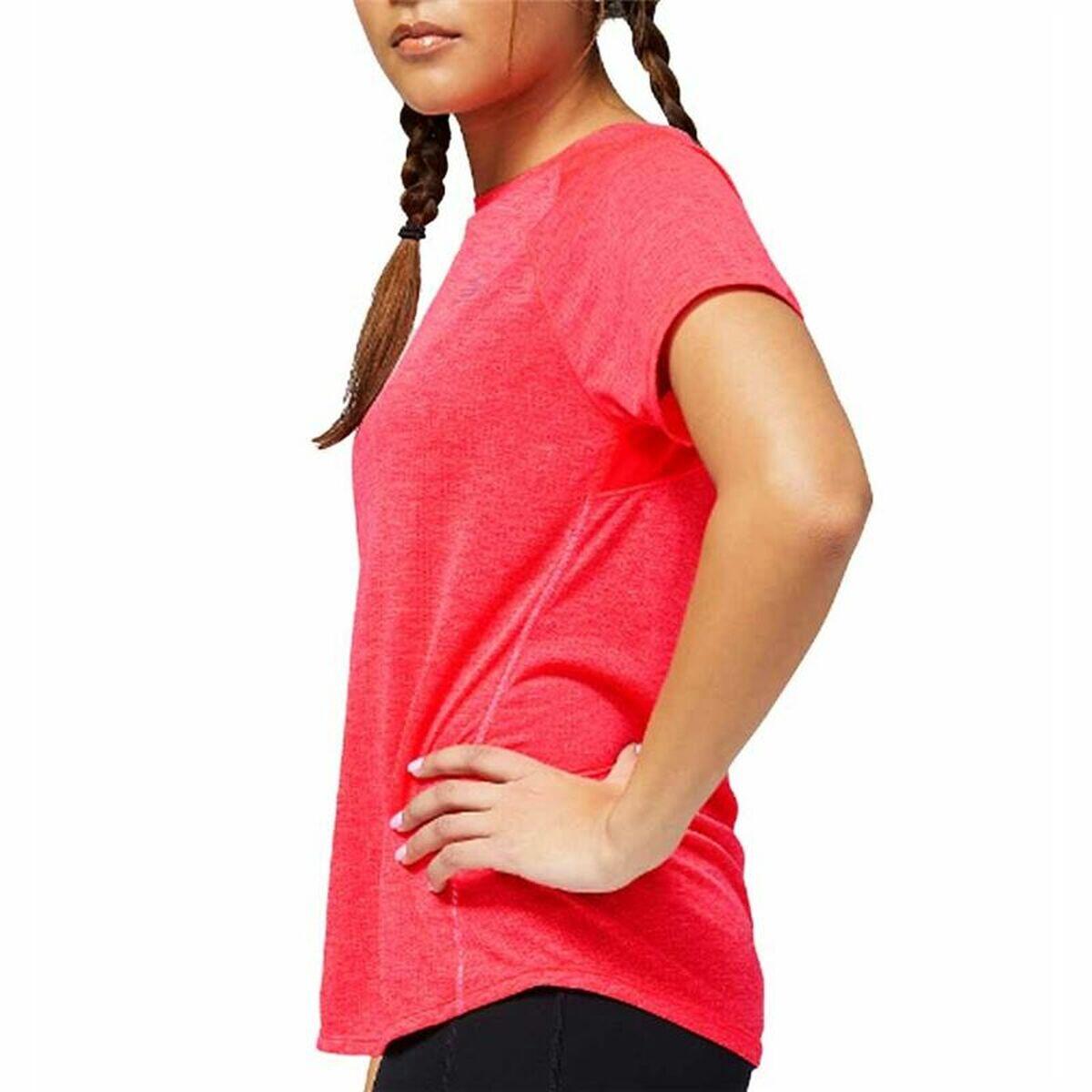 T-shirt à manches courtes femme New Balance Impact Run Orange 3/5