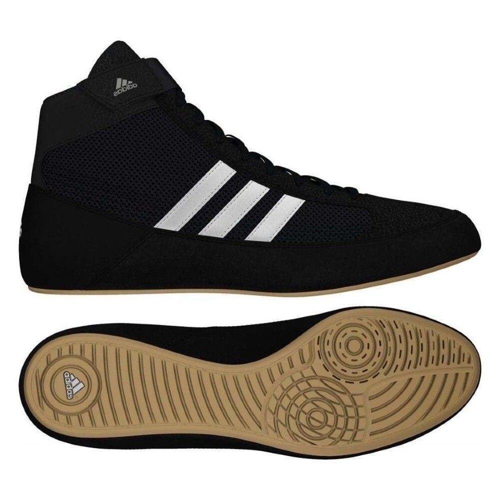 Adidas Havoc Adult Boxing Wrestling Boots - Black 1/3