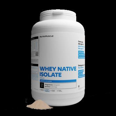Wei - whey native isolate met laag lactosegehalte (1,5 kg) - chocolade