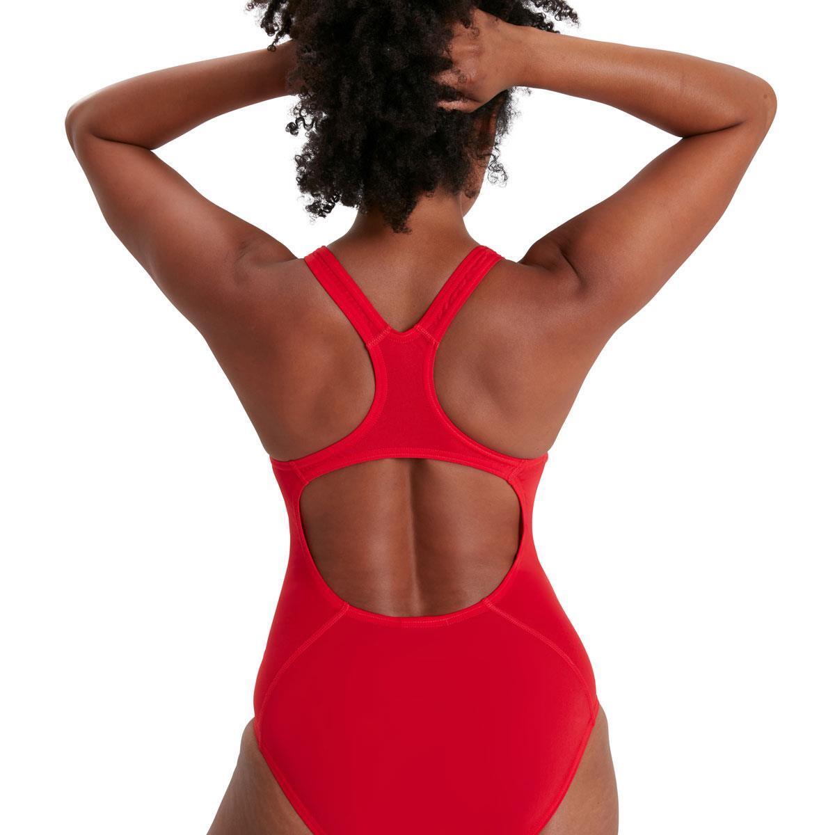 Speedo Womens Eco Endurance+ Medalist Fed Red 4/6