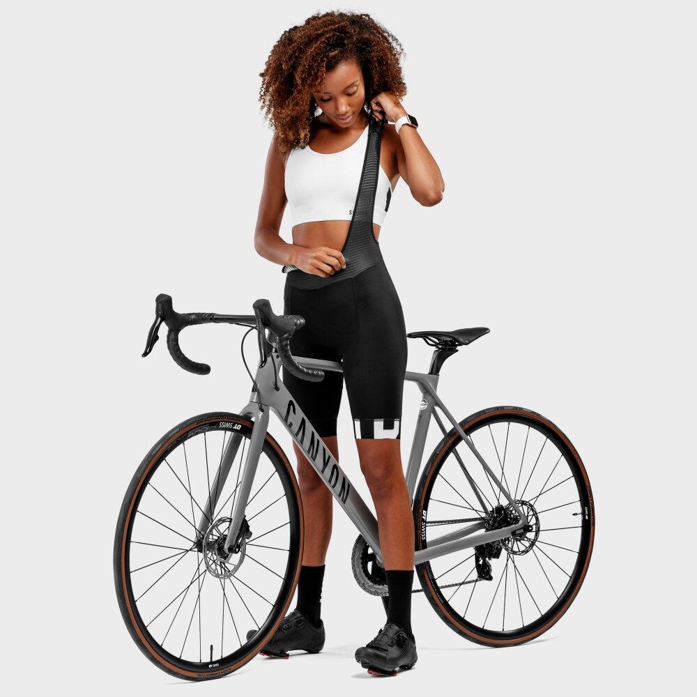 Reggiseno ciclismo donna Stamina White