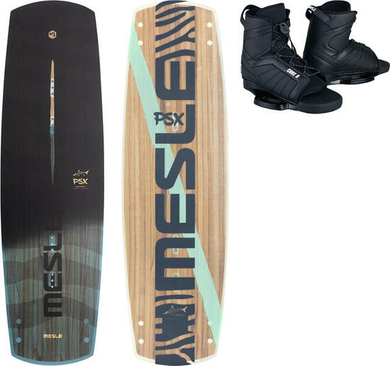 Wakeboard Set PSX 147 cm mit Core Bindung Seilbahn Flexboard Erwachsene
