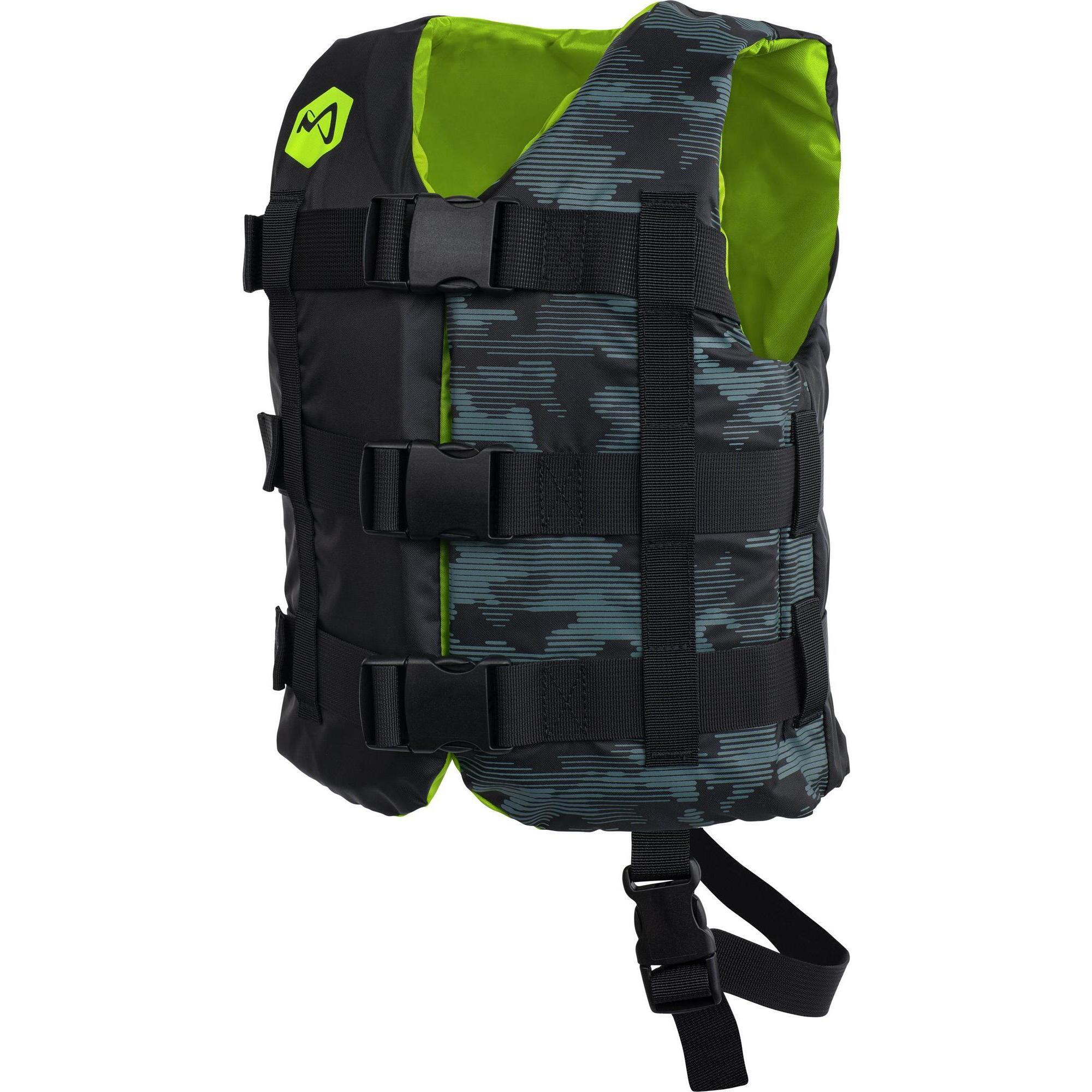 Mesle - Gilet De Natation Enfant H210 50n Taille 25 - 40 Kg Sup Kajak Wakeboard - Gilet De Flottaison - Gris - 10 À 12 Ans - Decathlon