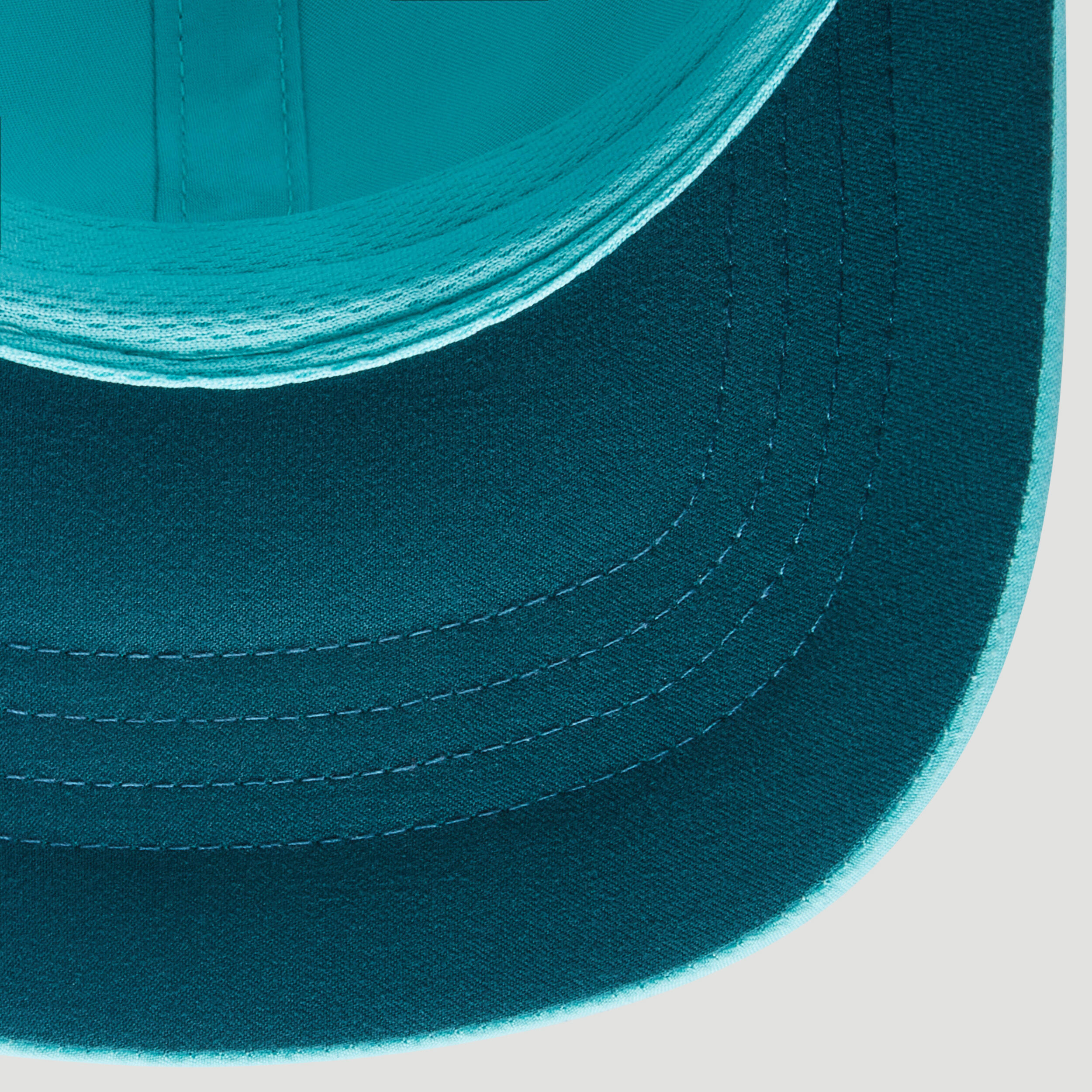 Refurbished 56 cm Tennis Cap TC 500 - Turquoise / Green - B Grade 5/7