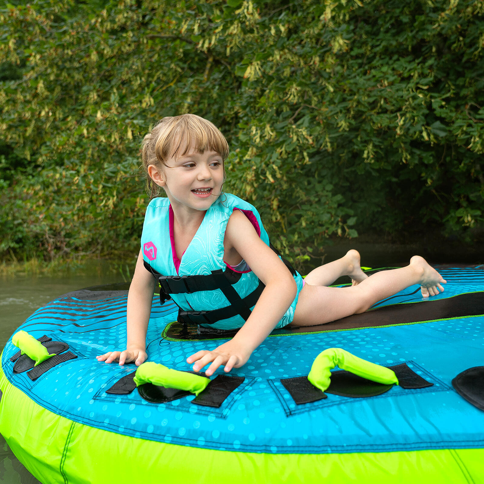 Auftriebsweste H210-J SUP Kajak Mädchen/Junge Schwimmweste Kinder 2/6
