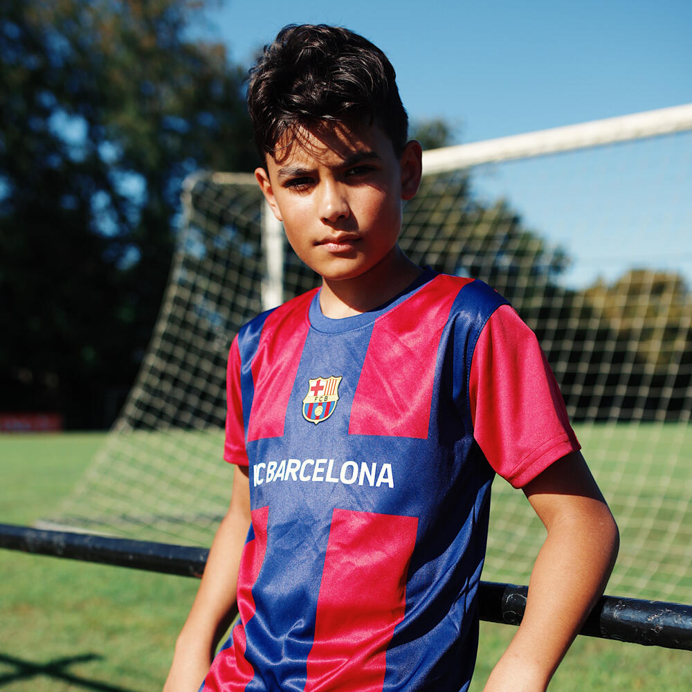 Maillot de football domicile FC Barcelone enfant 23/24 4/7