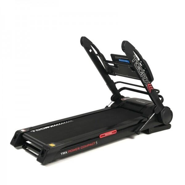 Tapis Roulant POWER COMPACT S HRC, velocità 20km/h, inclinazione elet. TOORX