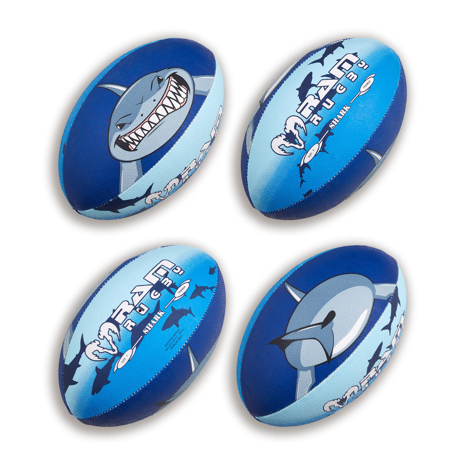 Ram Rugby Ball - Squad - Trainer - (Size Mini) - Shark 2/2