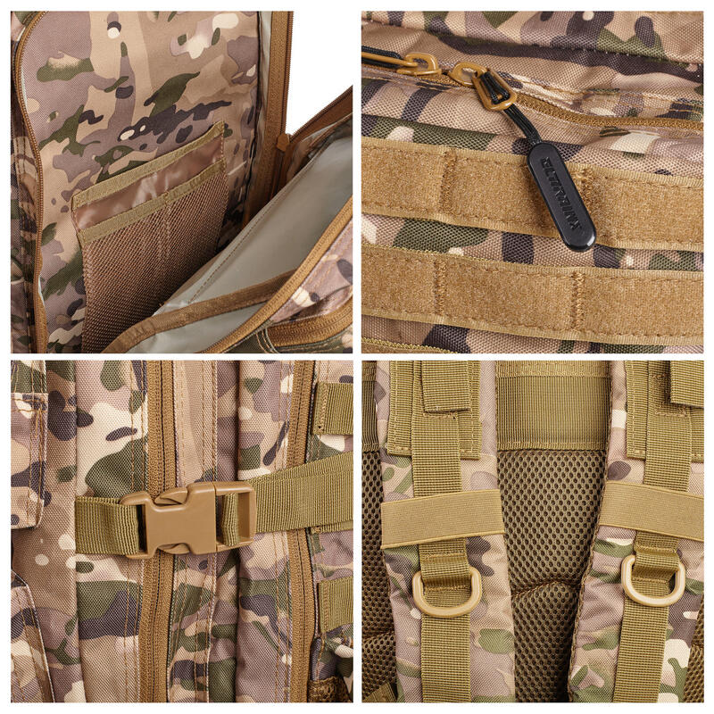 Militaire tactische rugzak ELITRAINX  Camouflage 25L voor sport en reizen