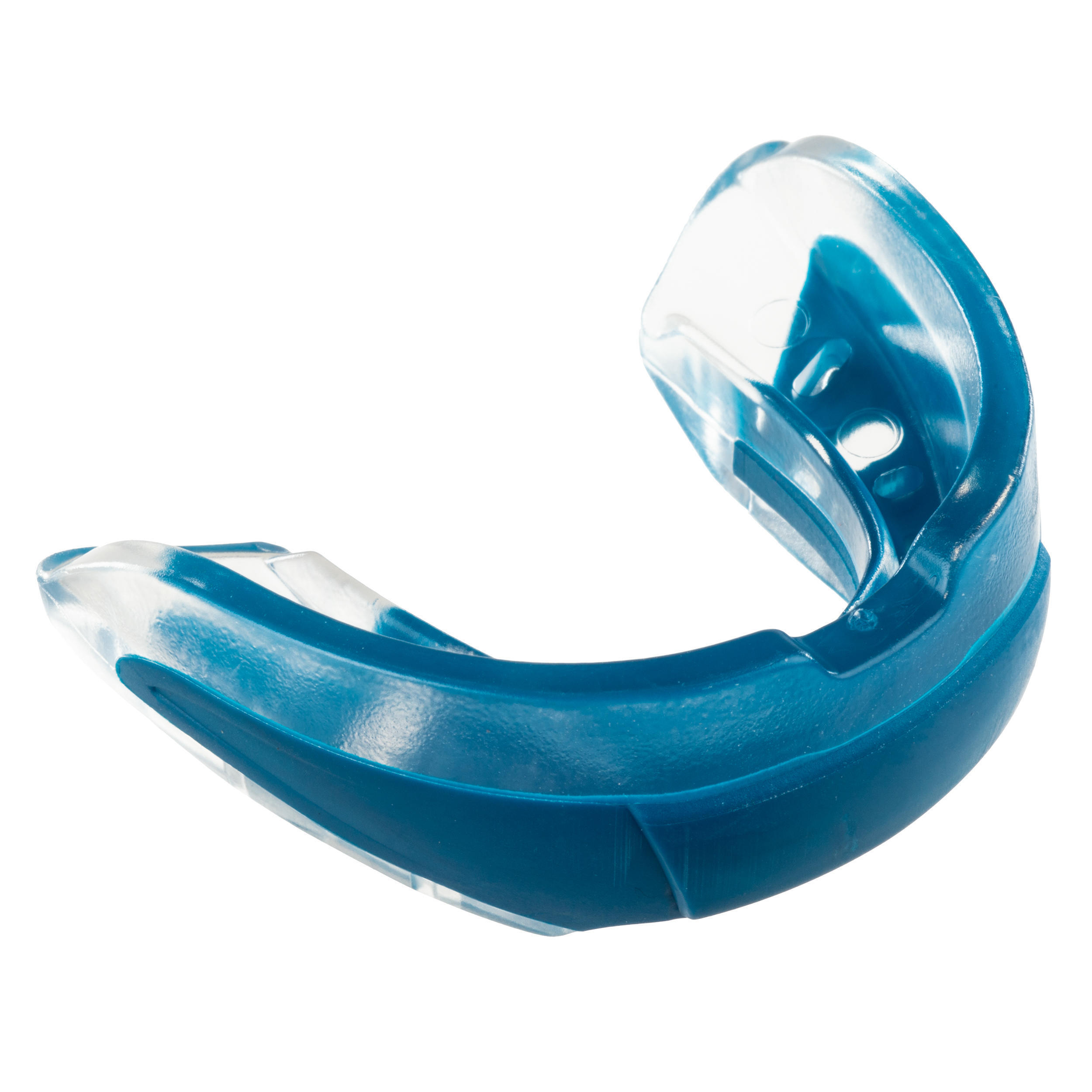 Refurbished Rugby Mouthguard R500 Size L - Blue - A Grade 1/7