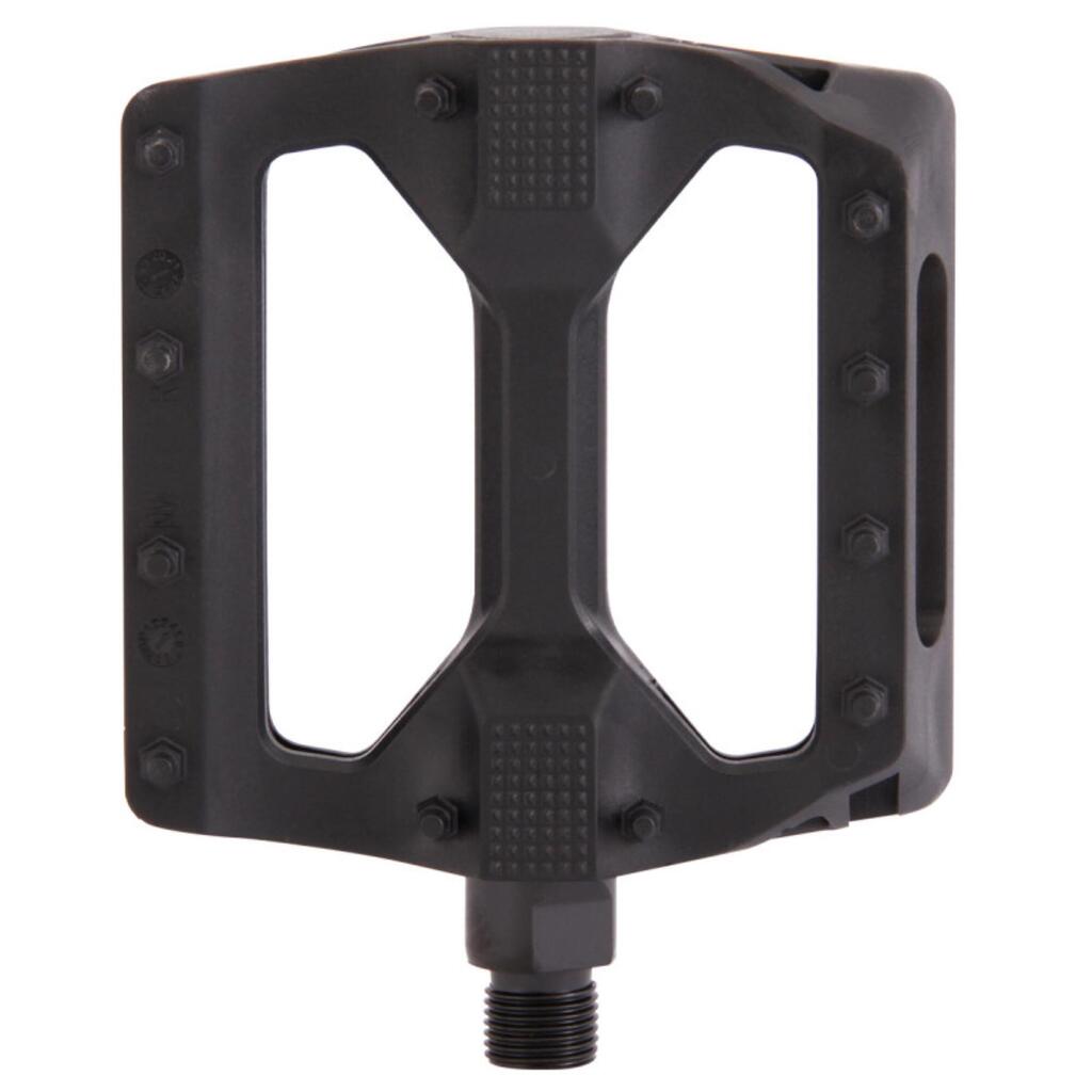 Black "raw nylon" pedals