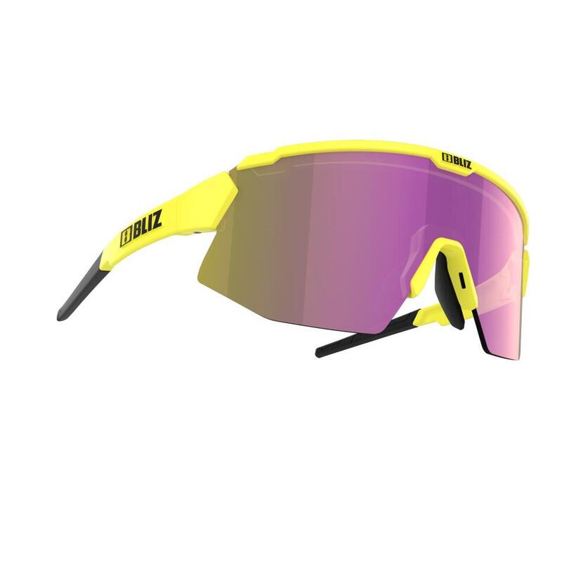 Okulary przeciwsłoneczne rowerowe dla dorosłych Bliz Breeze Neon Yellow