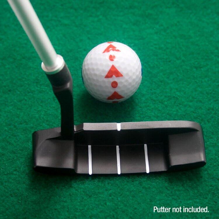 6ft tapis de putting avec Guide balle et Training Tips 4/5