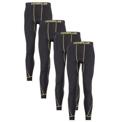 Thermo broek caterpillar zwart 4-pack