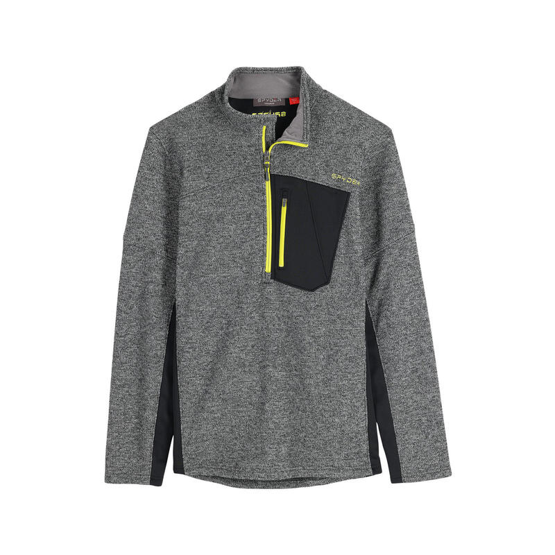 Fleecepullover Ski Herren - BANDIT HYBRID HALF ZIP