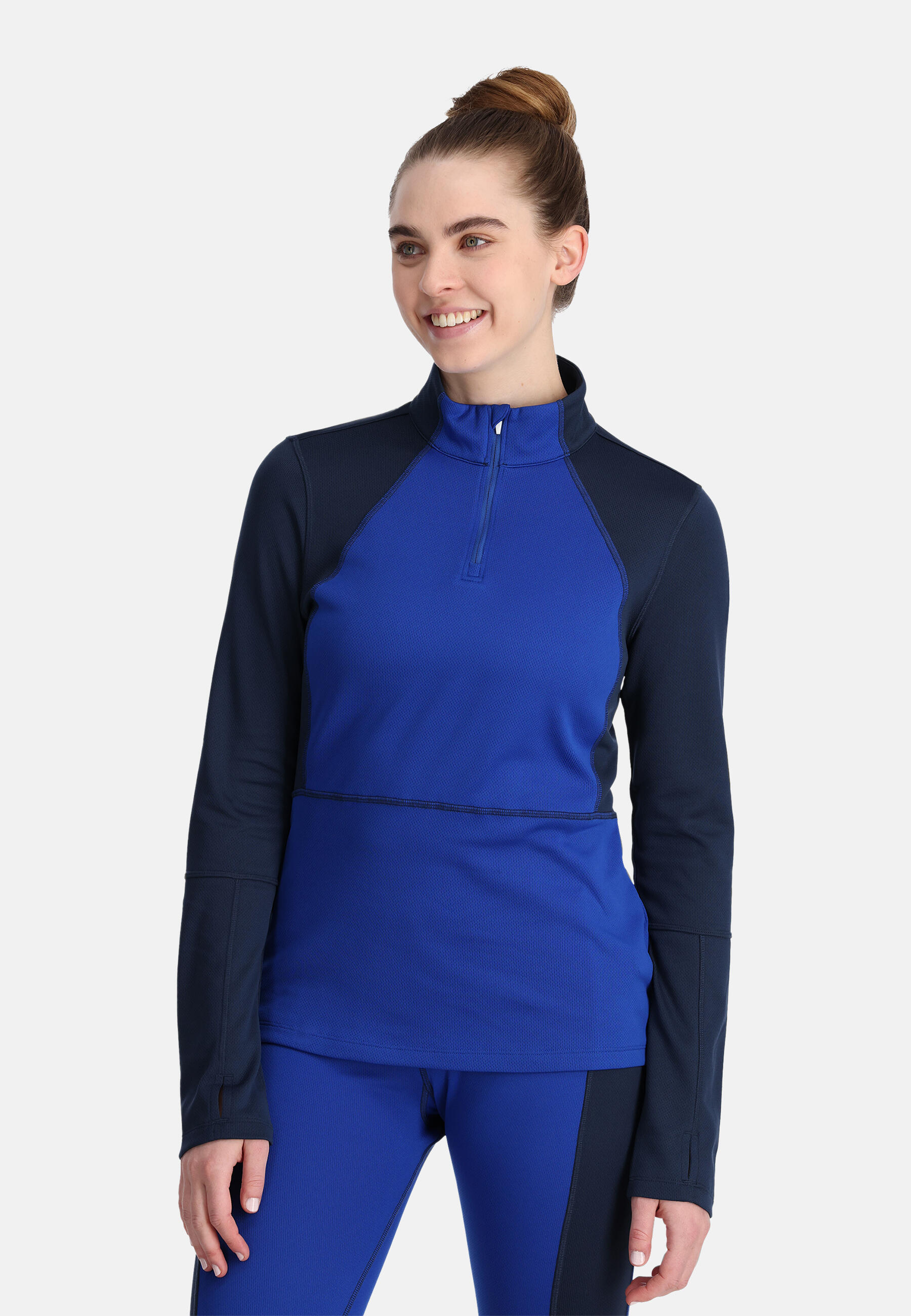 Felpa 1/2 Zip Ski Donna - CHARGER 7/7