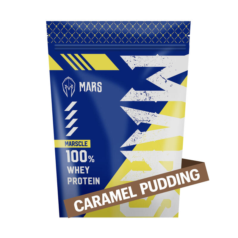 Whey Protein Concentrate 900g - Caramel Pudding Flavor