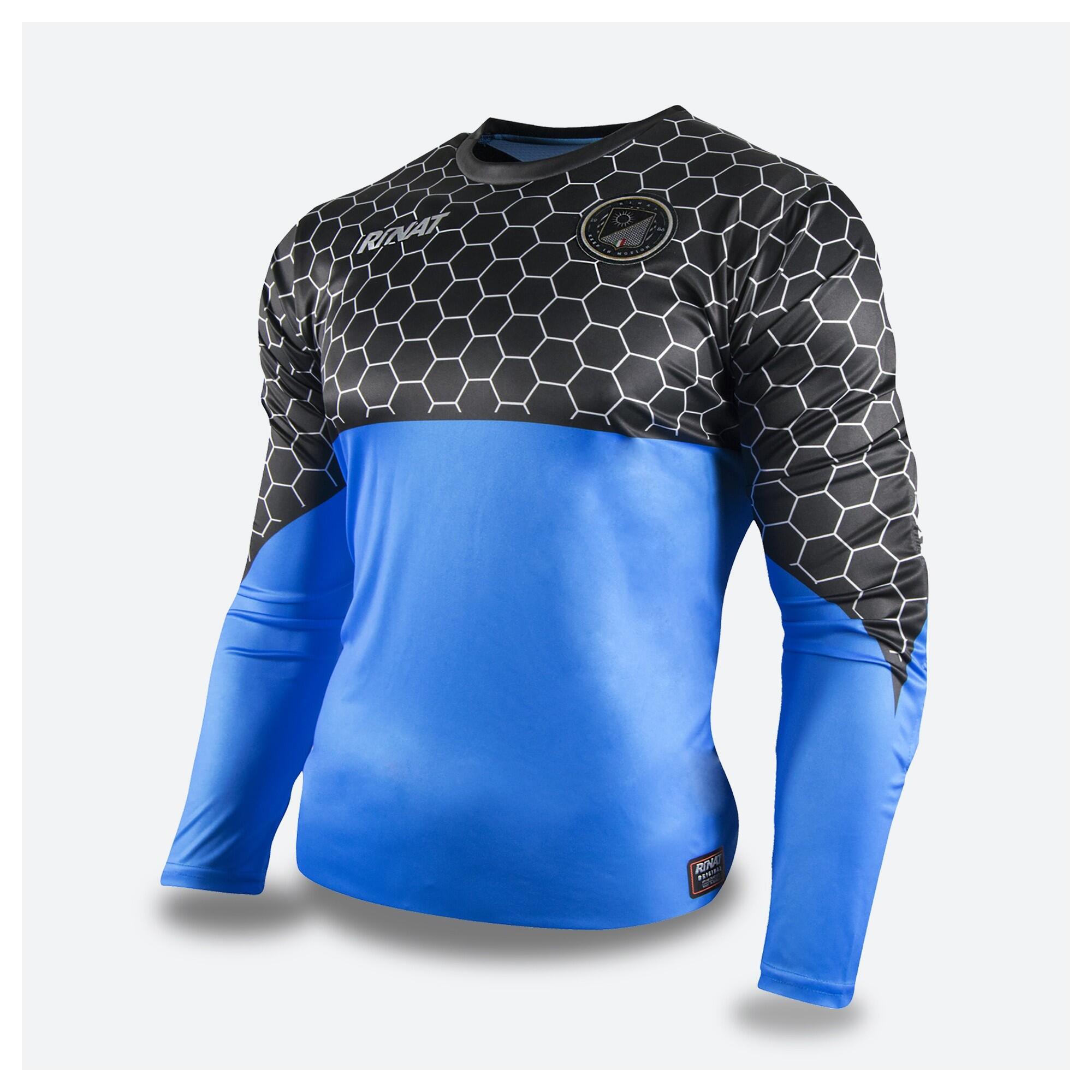 Camisa de guarda-redes lajud adulto turquesa/oxford