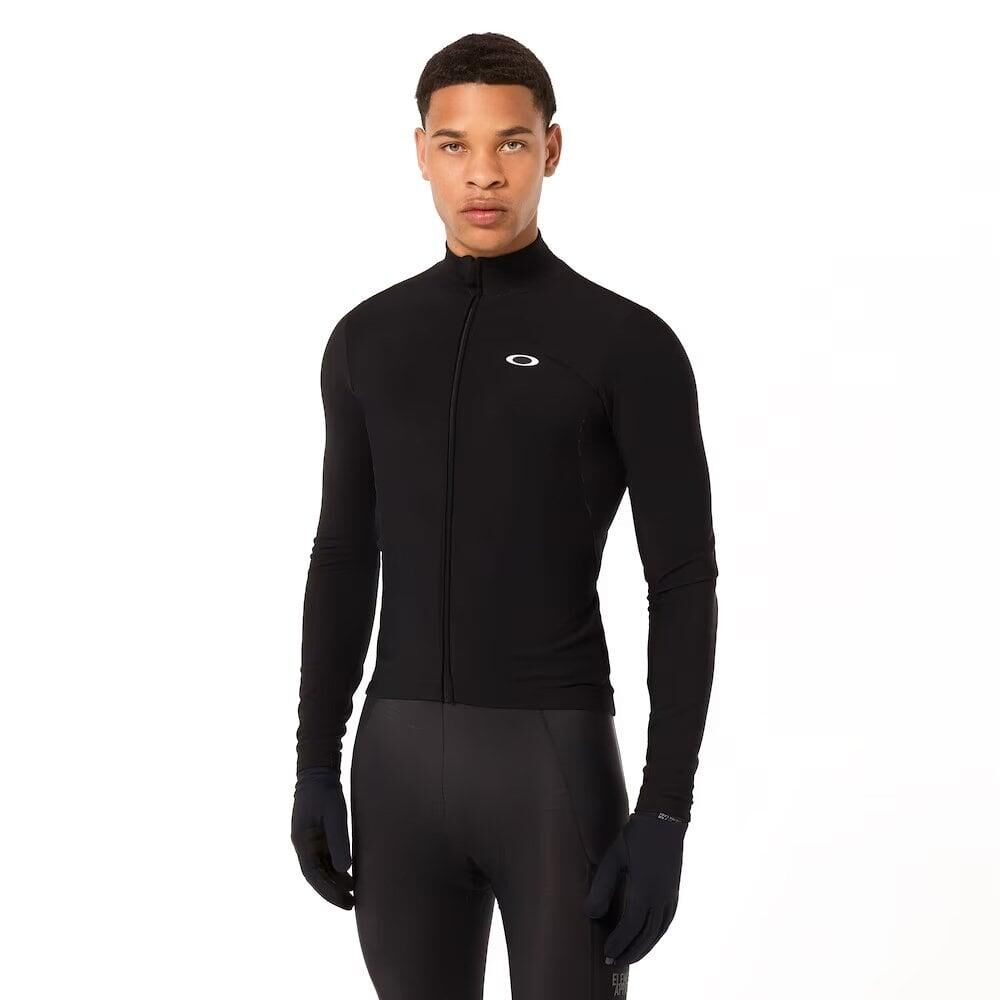 OAKLEY Oakley CLIMA THERMAL LS JERSEY - Blackout