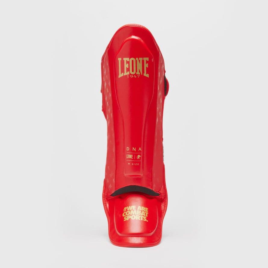 Espinilleras Leone1947 DNA rojo S 3/7