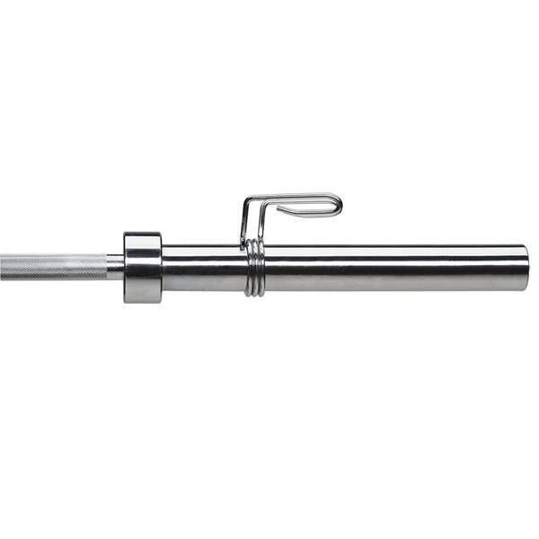 Gryf olimpijski prosty + zaciski UNDERFIT 150 cm 4/7