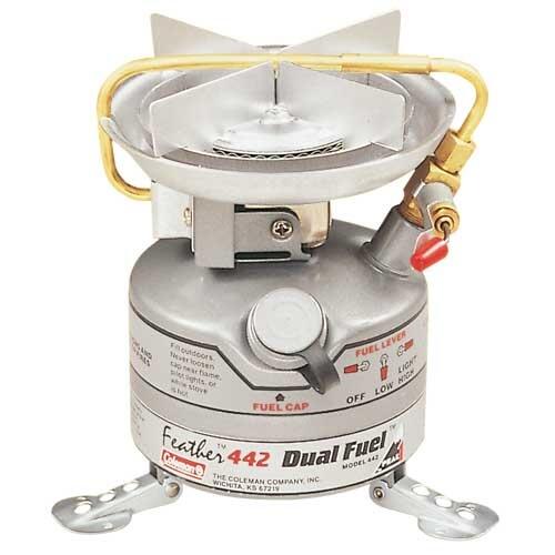 Coleman Unleaded Feather Stove 442 - Lichtgewicht Multifuel Brander