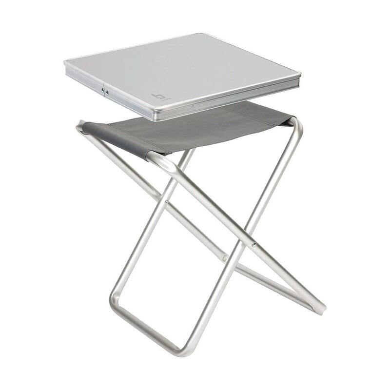 Mini Alu Klapphocker Camping Tisch Angel Falthocker Sitz klappbar