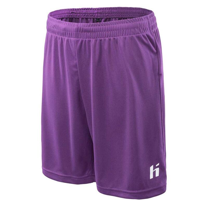 Pantaloncini Bambini Huari Huracan II Viola Imperiale Bianco Acceso