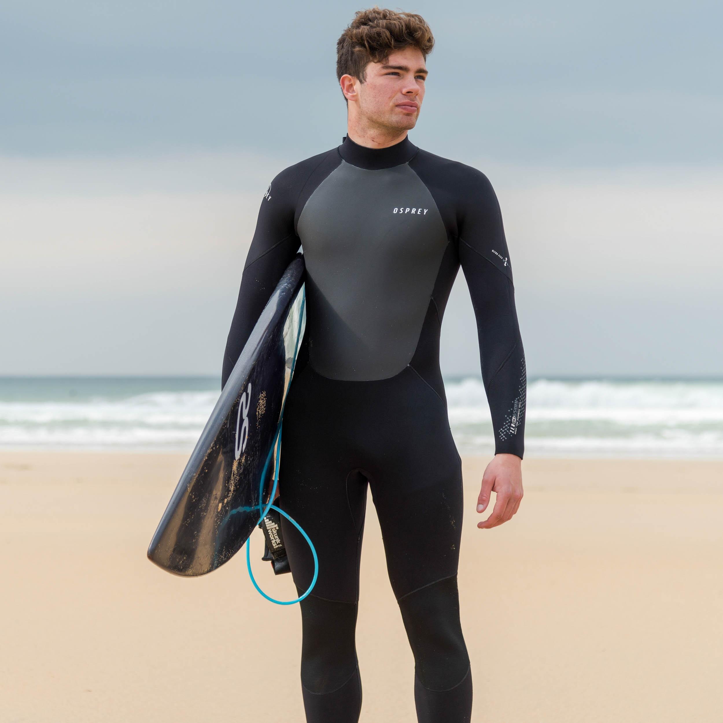 Osprey Mens Zero 6mm Full Length Wetsuit Black 4/7