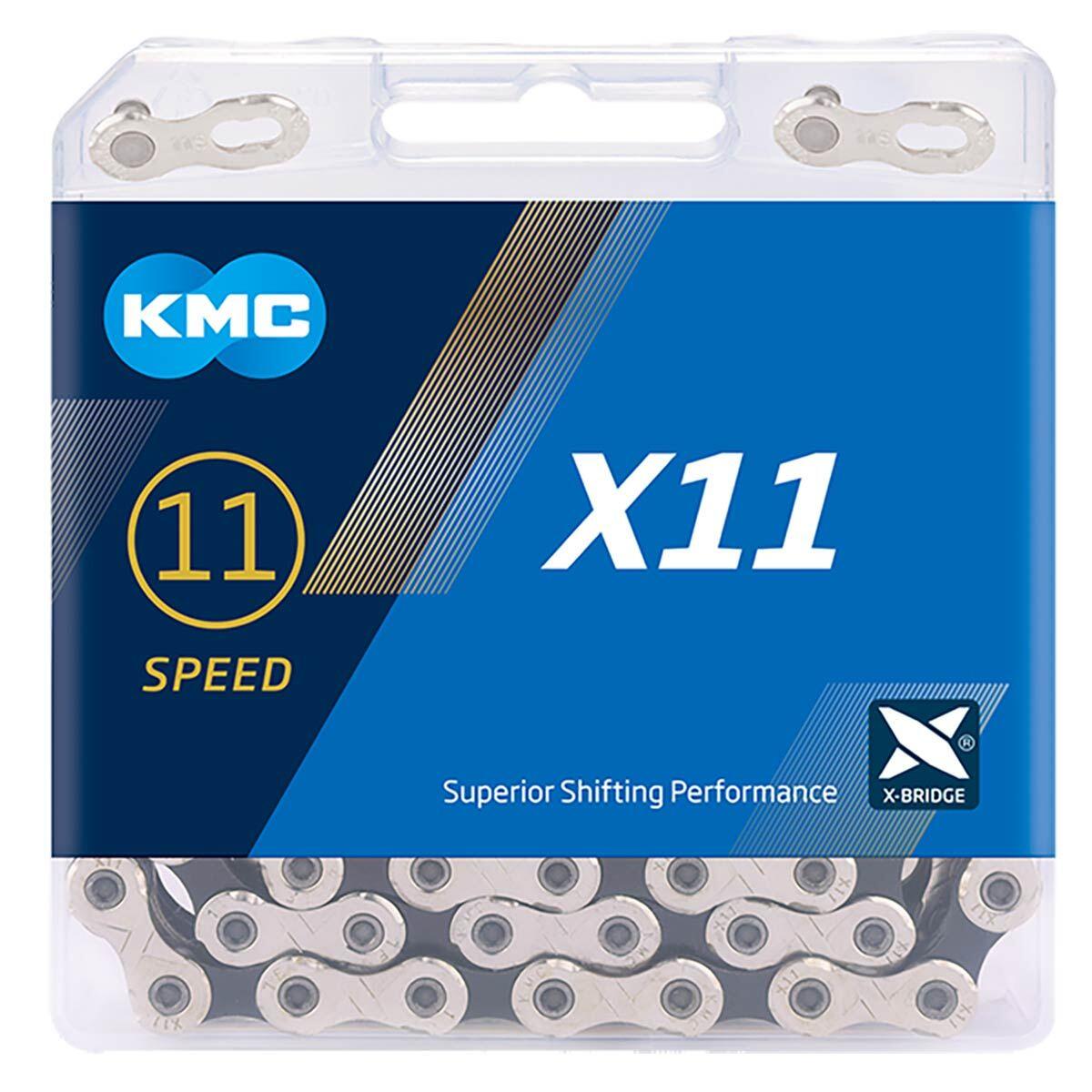 KMC KMC X11 Silver/Black Chain