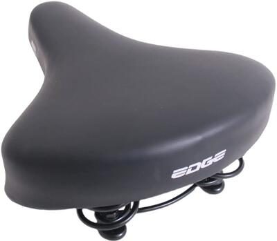Sella Edge City Eco nera 23 cm x 22 cm.