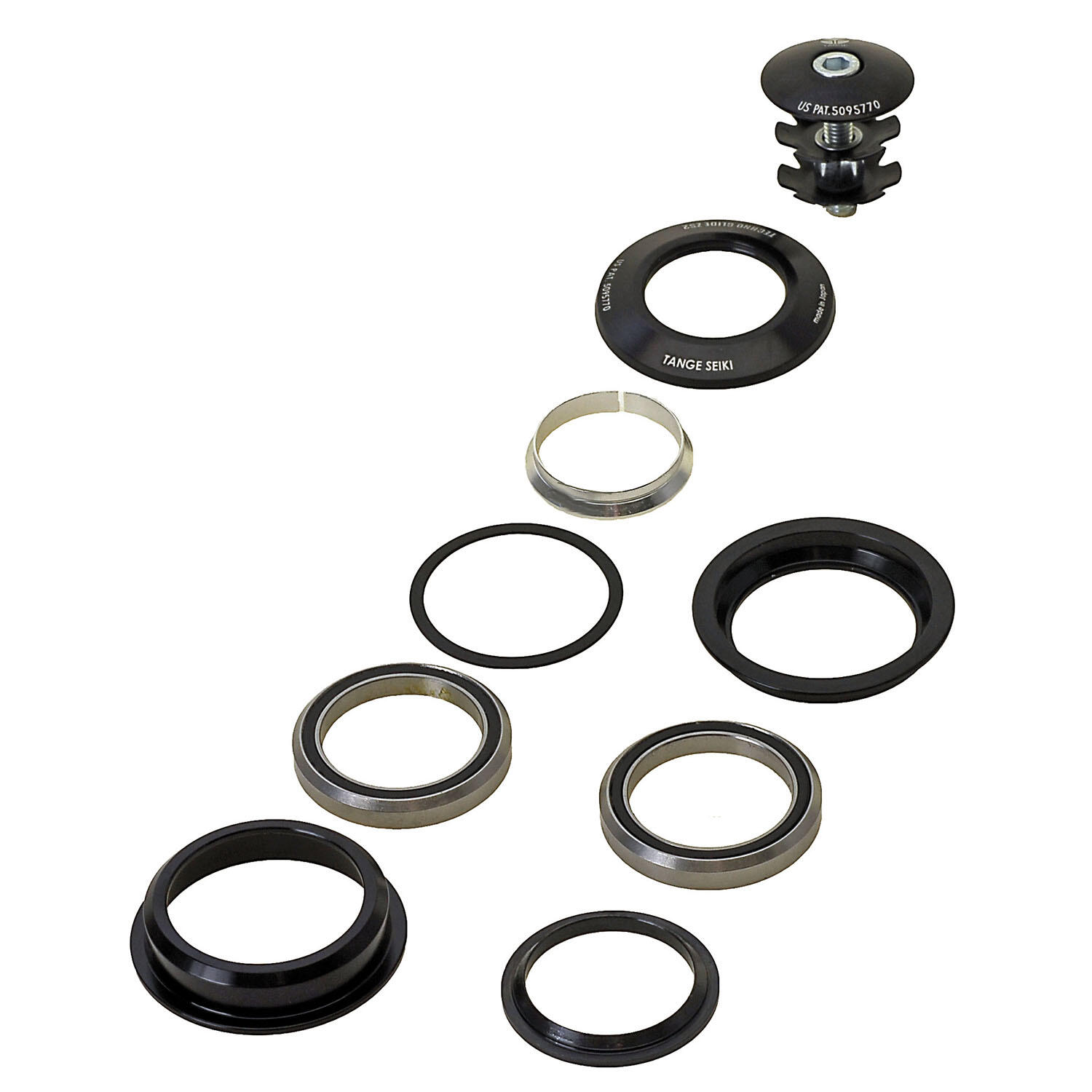 Neco Balhoofdstel 1.1/8" - Semi Geïntegreerd ZS44 28.6 A-Head 2/4