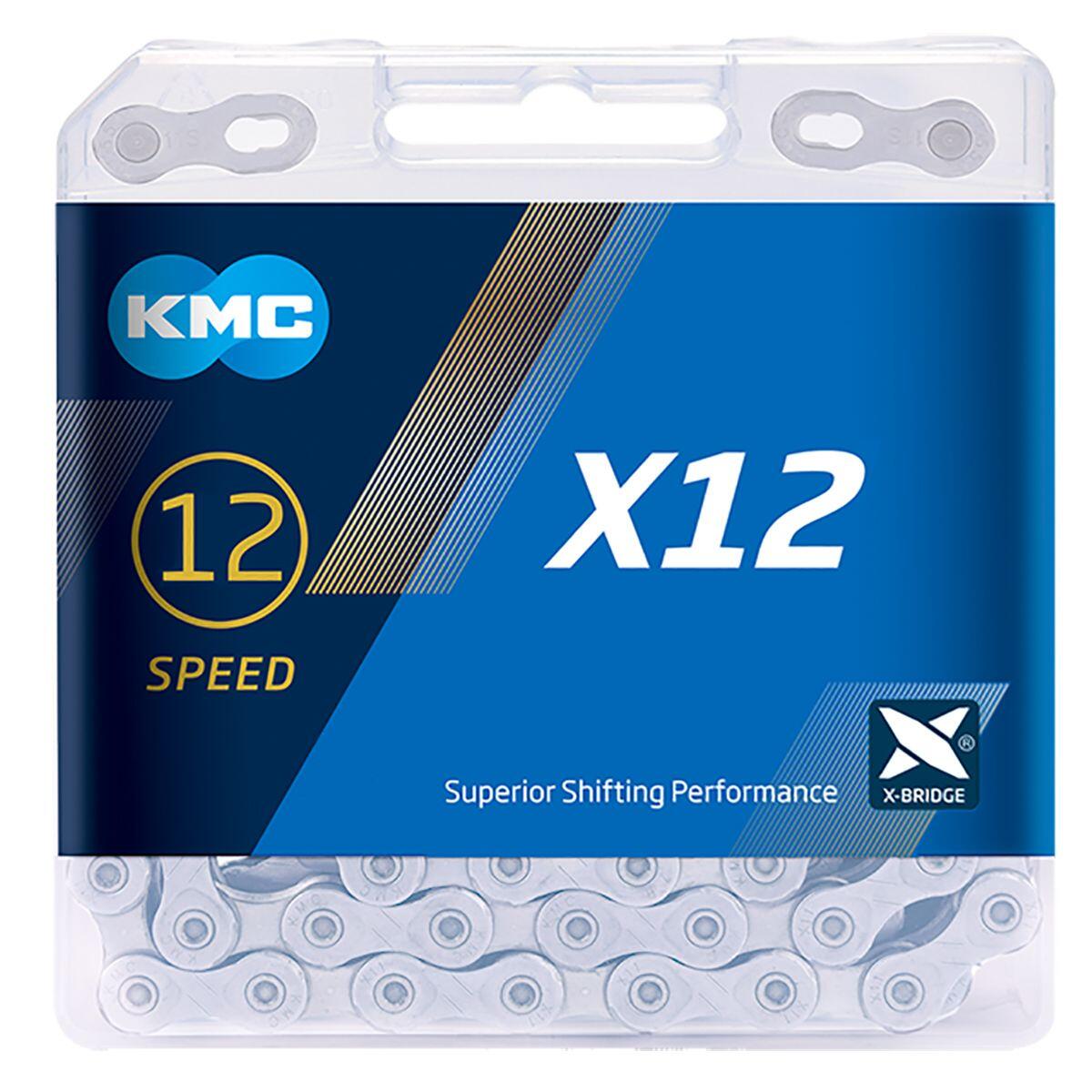 KMC X12 Silver Chain 1/3