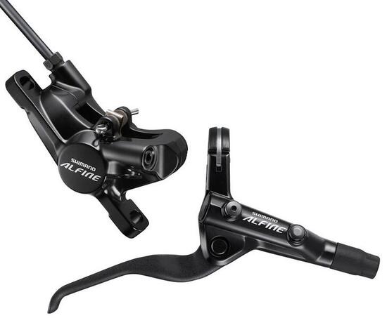 Freno a disco idraulico SHIMANO MT402-3 MT410 posteriore - senza disco - nero