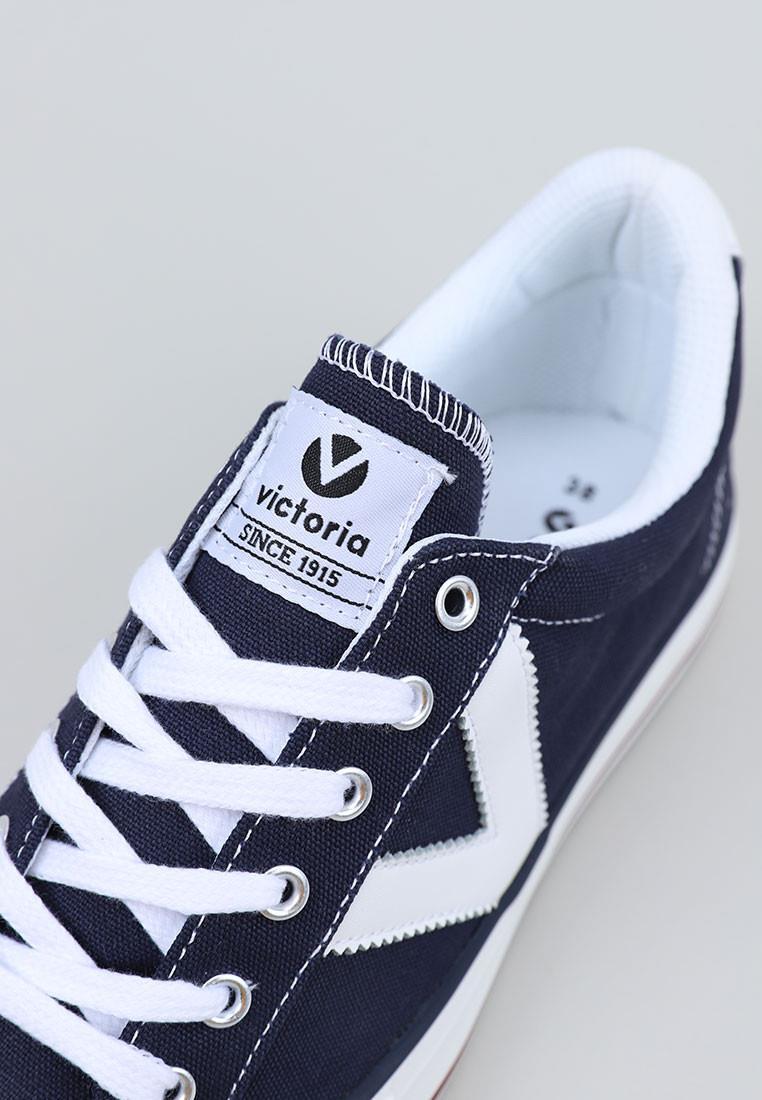 Zapatillas Deportivas VICTORIA TRIBU LONA CONTRASTE  Azul 5/6